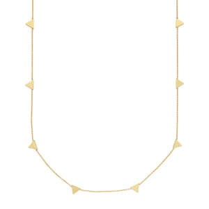 Jennifer Meyer Triangle By The Inch Necklace goop