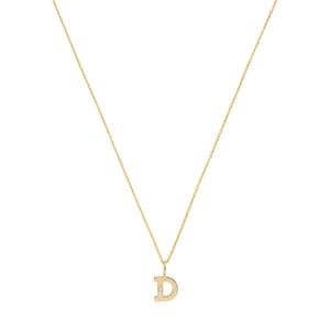 Sarah chloe initial necklace new arrivals