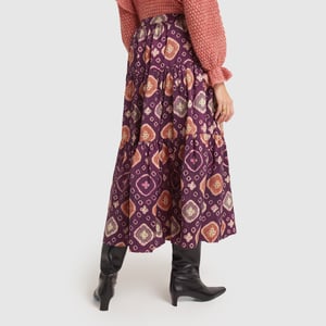 Ulla johnson chantal floral maxi cheap skirt