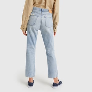 Citizens of humanity charlotte high rise straight jeans top