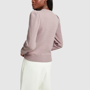 Goop puff shop sleeve sweatshirt