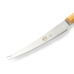 Shop Coltellerie Berti For Match Stainless Steel & Lucite Curved Paring  Knife & Wooden Block Set