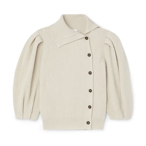 Side button sweater store