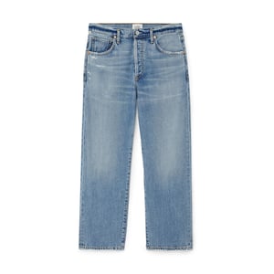 Cropped relaxed jeans discount
