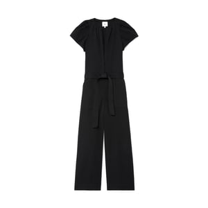 ESSENTIALS JUMPSUIT BLACK 25987 – Labellamafia Clothing