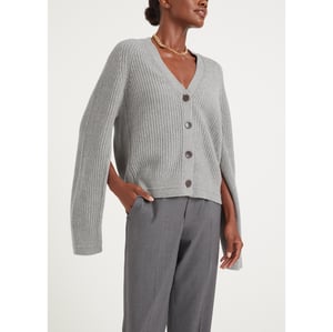 Maria McManus Split-Sleeve Cocoon Cardigan | goop