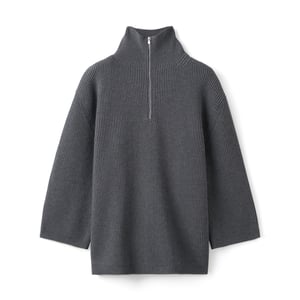 Toteme Fisherman Zipper Knit goop