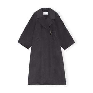 Ganni sale wool coat