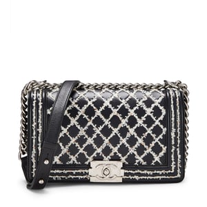 Chanel boy bag tweed shop