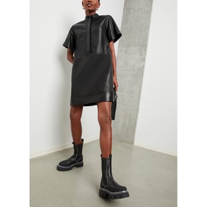 Leather utility dress new arrivals