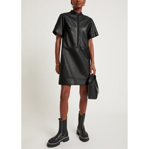 Leather utility dress hotsell