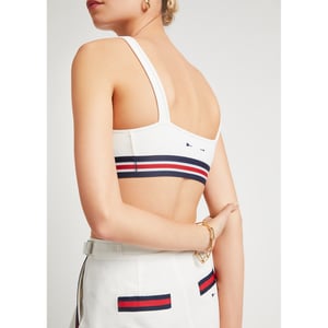 Love Rory sports bra in white - The Upside