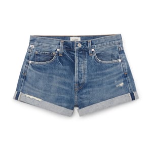 Citizens of Humanity Annabelle Vintage Relaxed Cuffed Shorts | goop