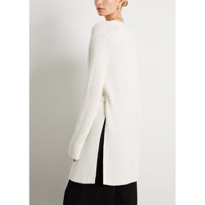 Lindex CARDIGAN ELSA - Cardigan - light dusty white/off-white