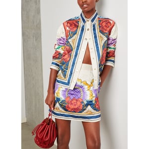 Dolce & Gabbana Quilted Jacquard Jacket