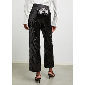 Sequin cigarette pants sale