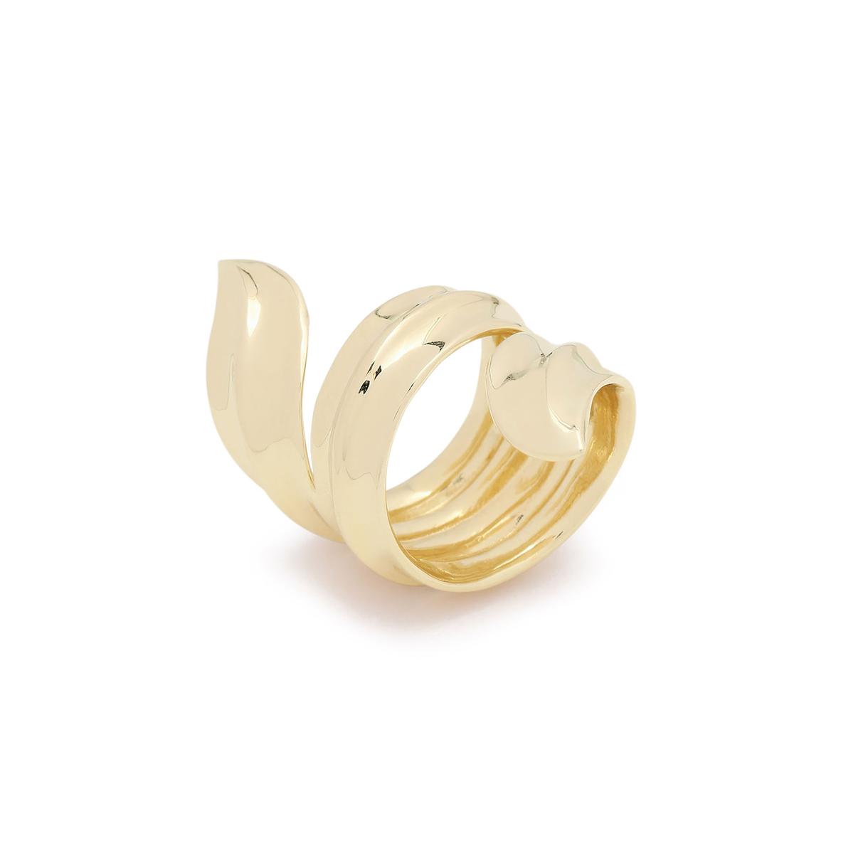 Jennifer Fisher Gold-Plated Palm Ring