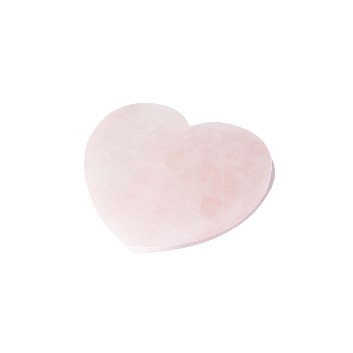 KORA Organics Rose Quartz Heart Facial Sculptor