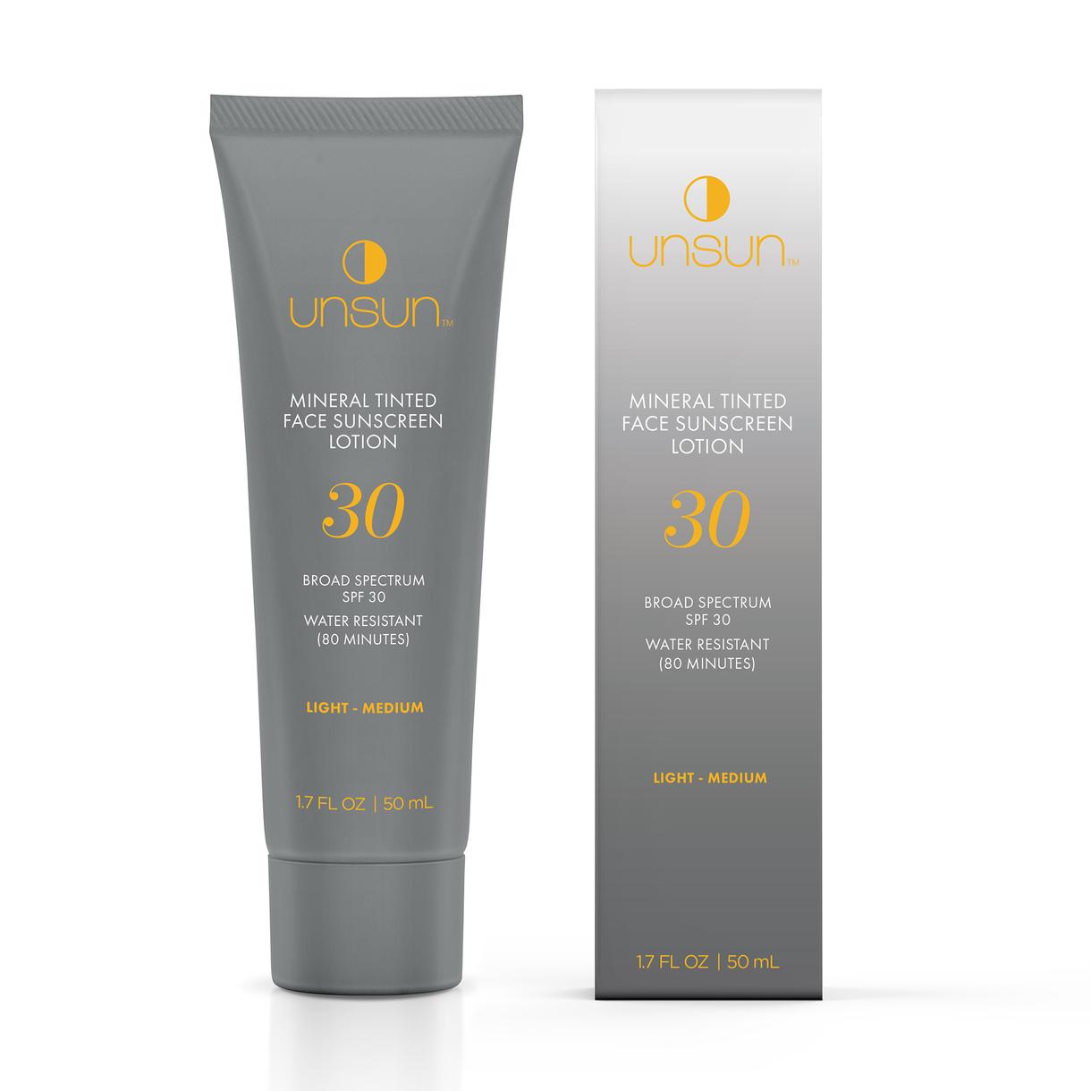 Unsun Mineral Tinted Face Sunscreen