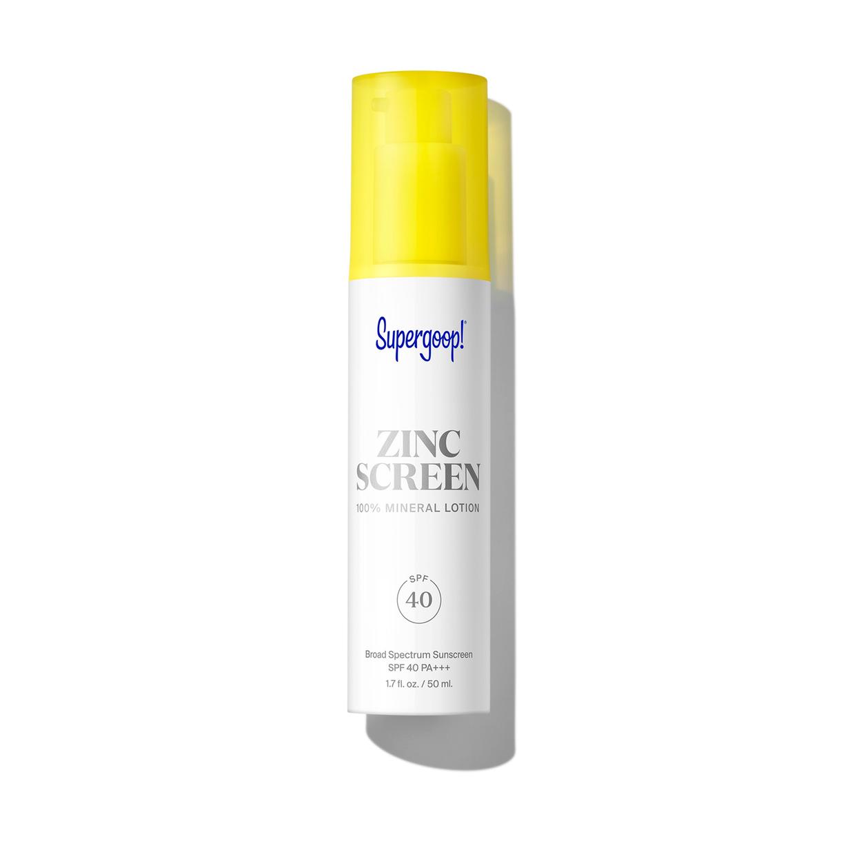 Supergoop Zincscreen 100% Mineral Lotion SPF 40