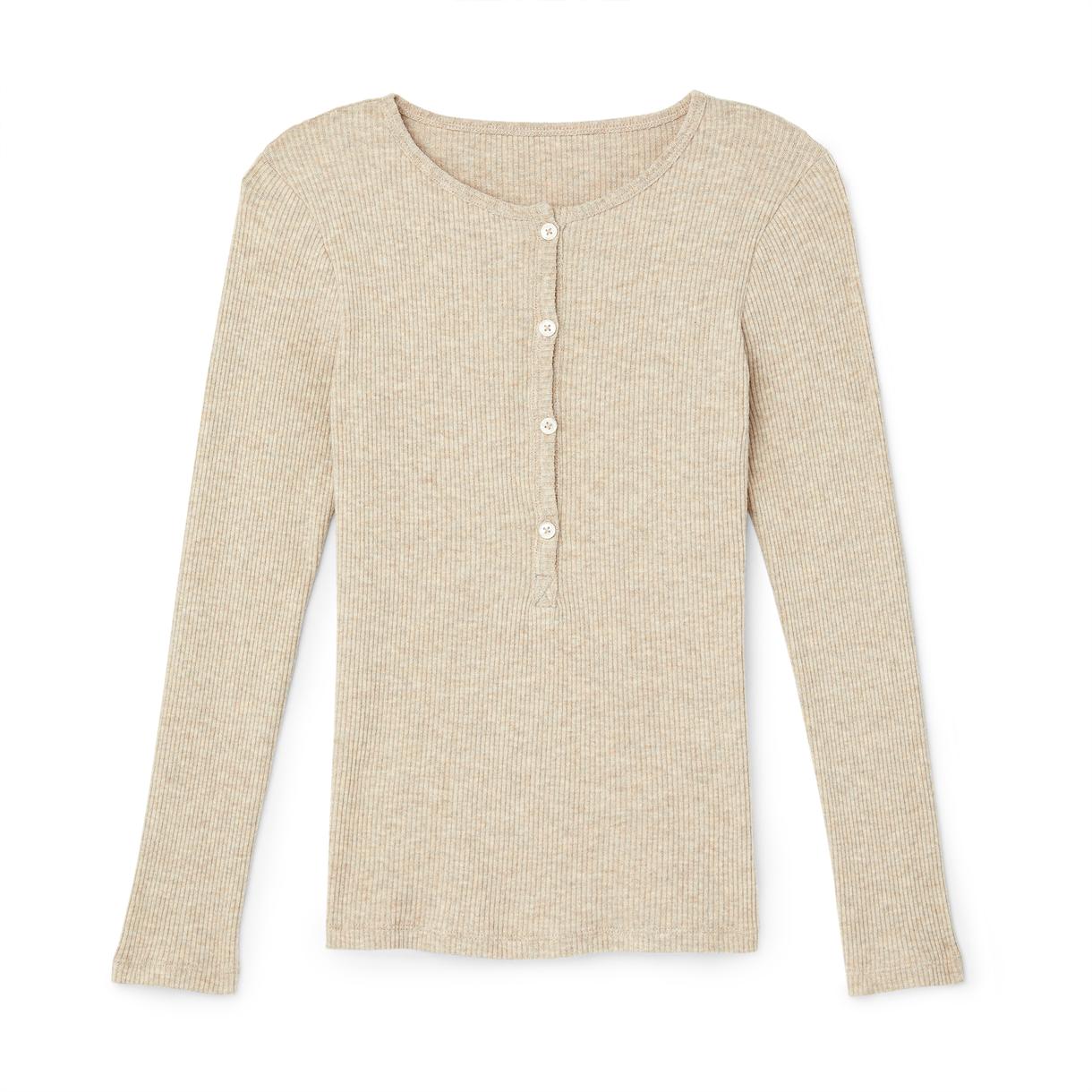 G. Label by goop Krystian Long-Sleeve Henley