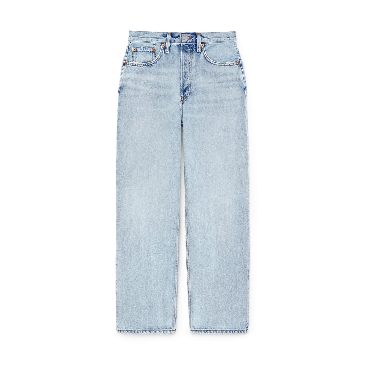 RE/DONE ’90s Crop Low Slung Jeans | goop