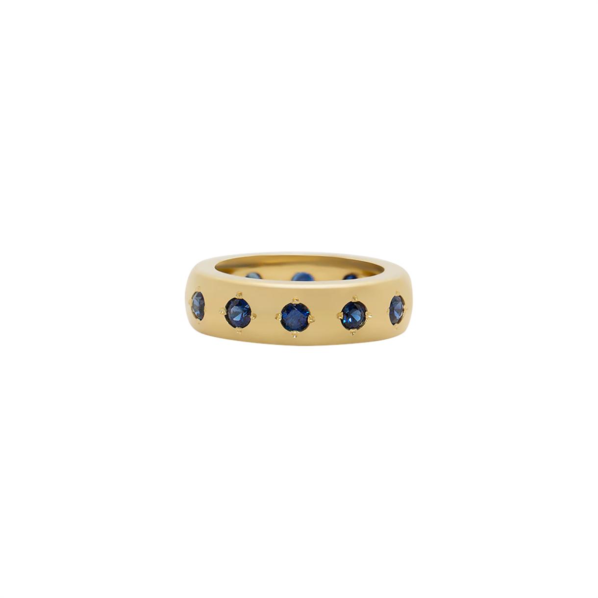 Jenna Blake Gypsy Ring Blue Sapphire