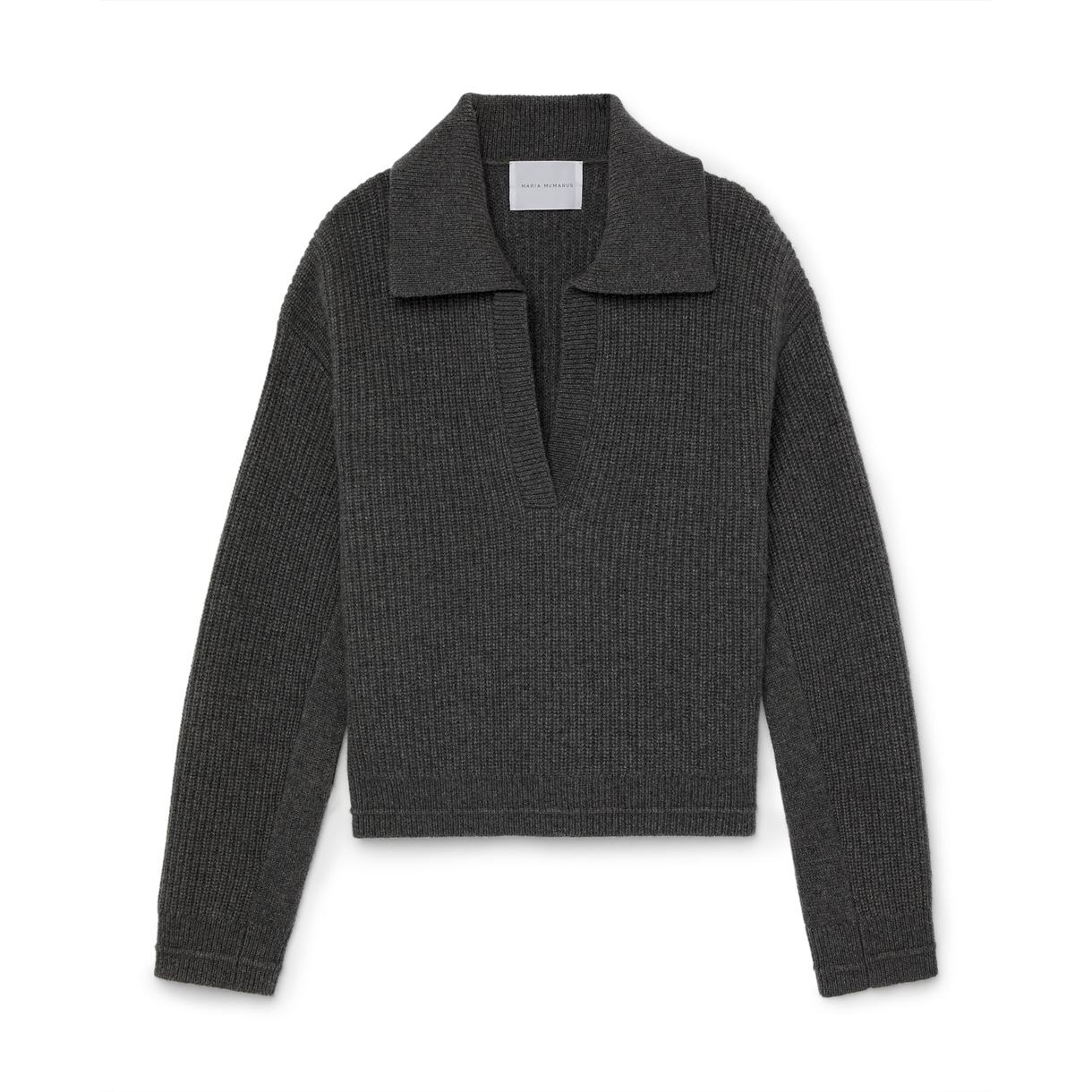 Maria McManus Split-Sleeve Collar Sweater