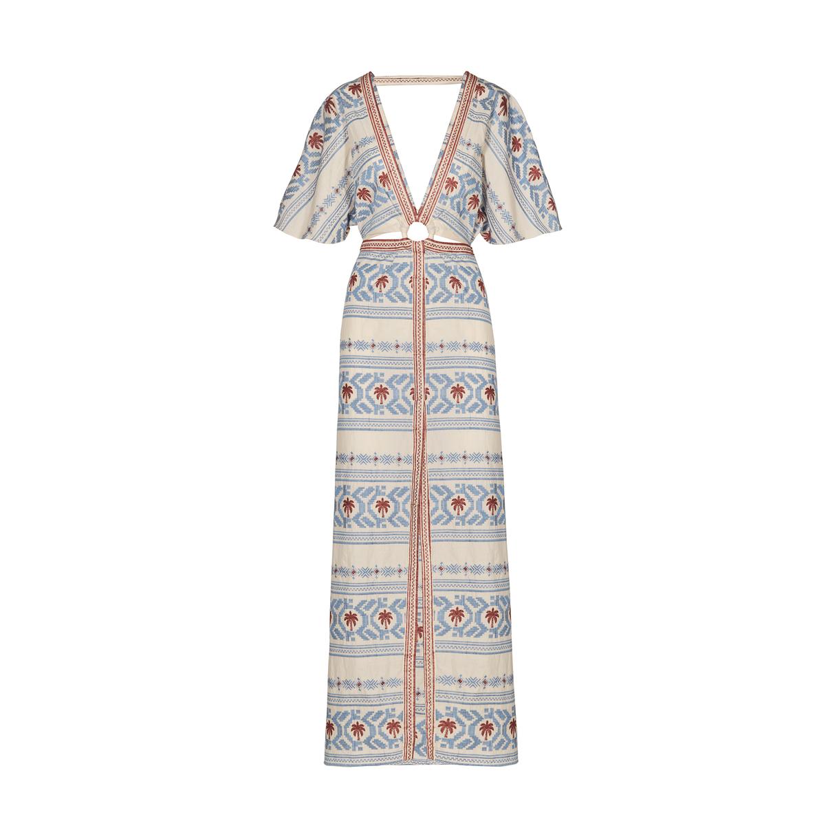 Johanna Ortiz Silver Tears Ankle Dress goop