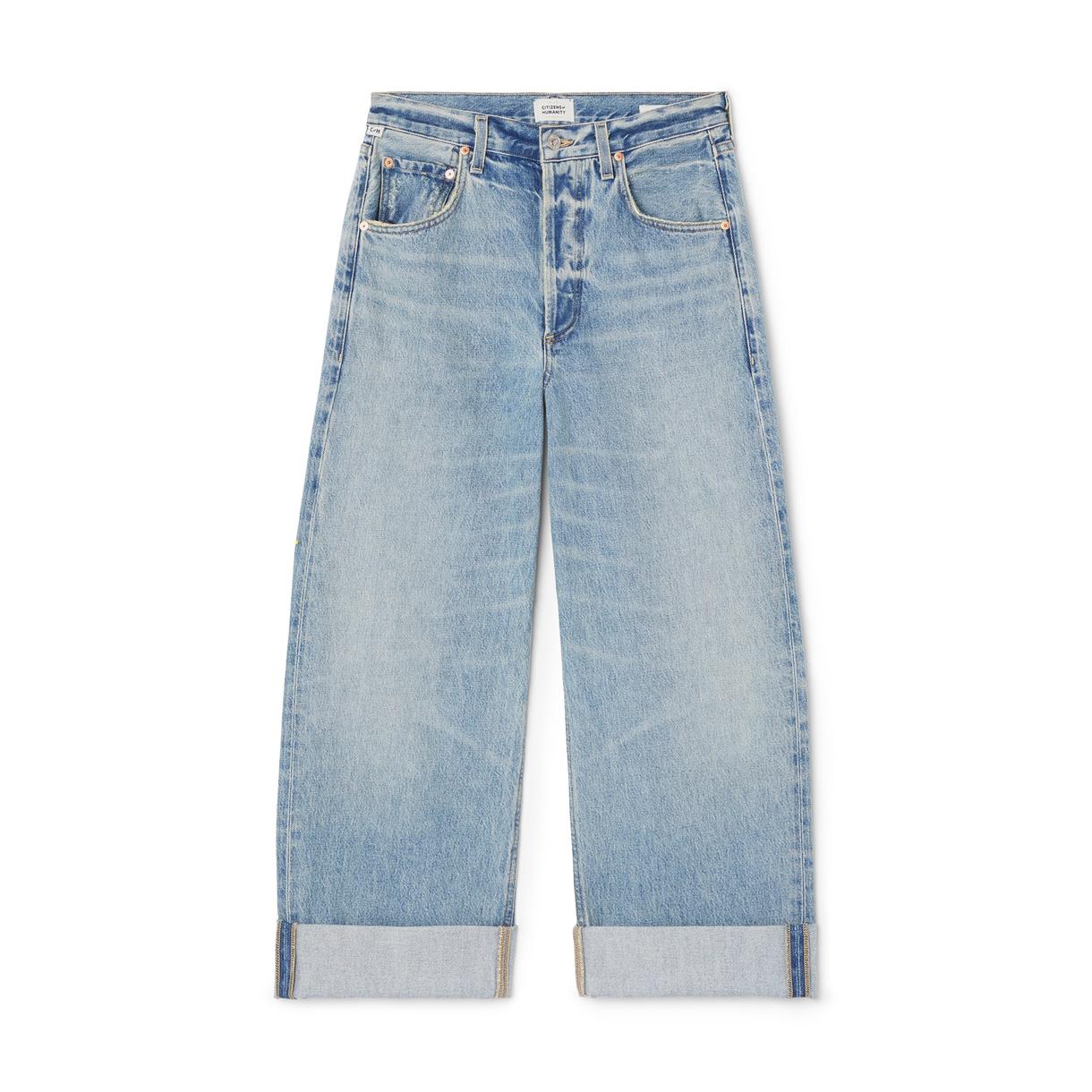 Citizens of Humanity Ayla Baggy Cuffed Crop Jeans | goop