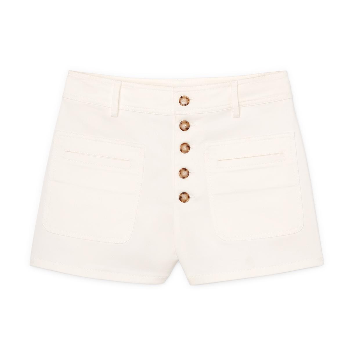 G. Label by goop Zander Button-Fly Shorts