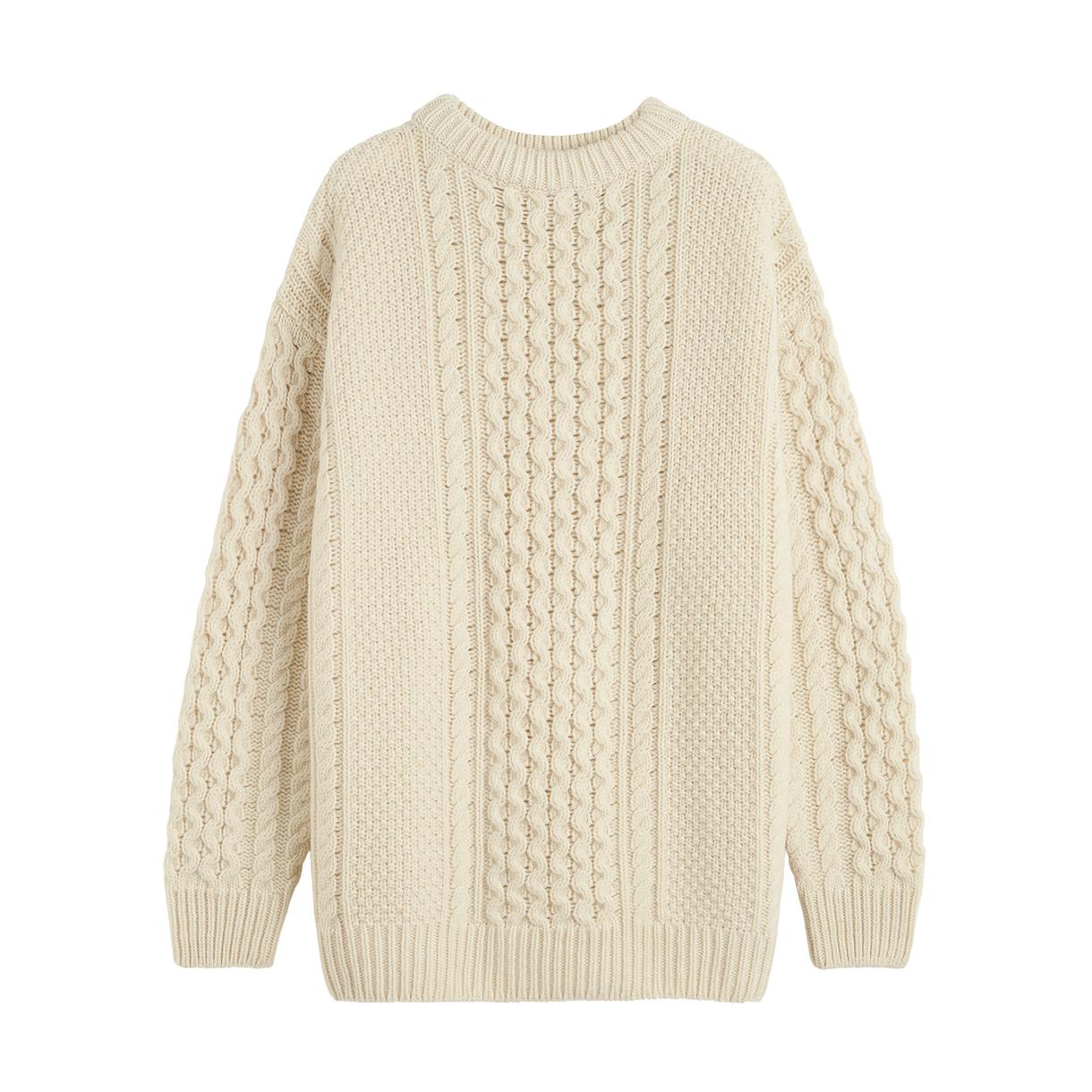 Toteme Chunky Cable-Knit Sweater | goop