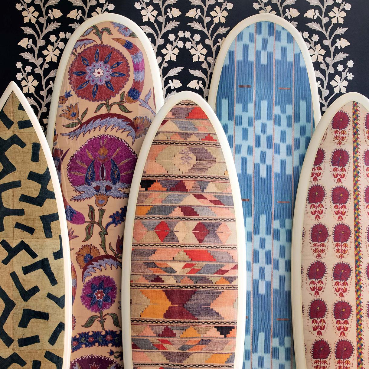 Gary Linden x St. Frank Botanical Suzani Surfboard