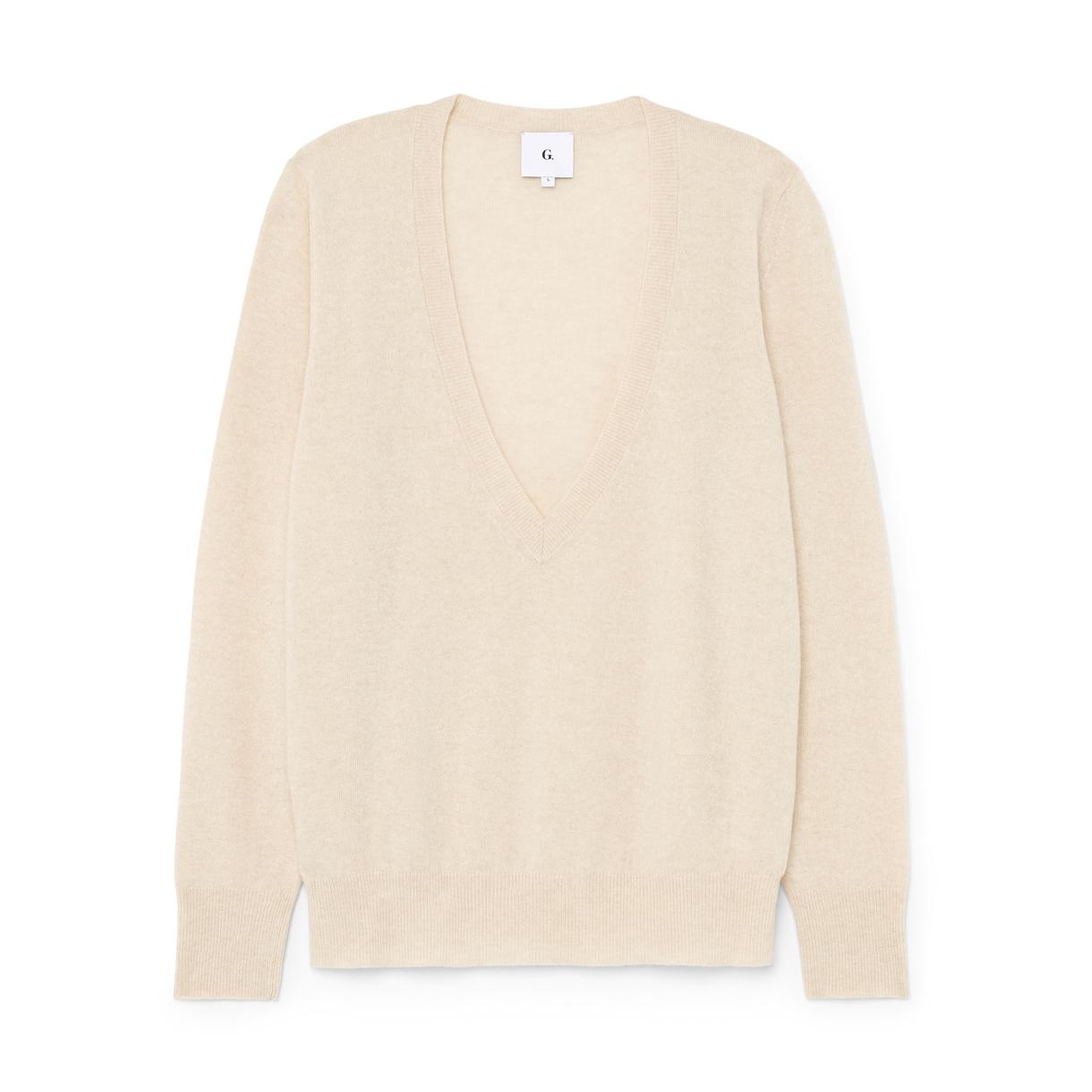G. Label by goop Lilian V-Neck Sweater