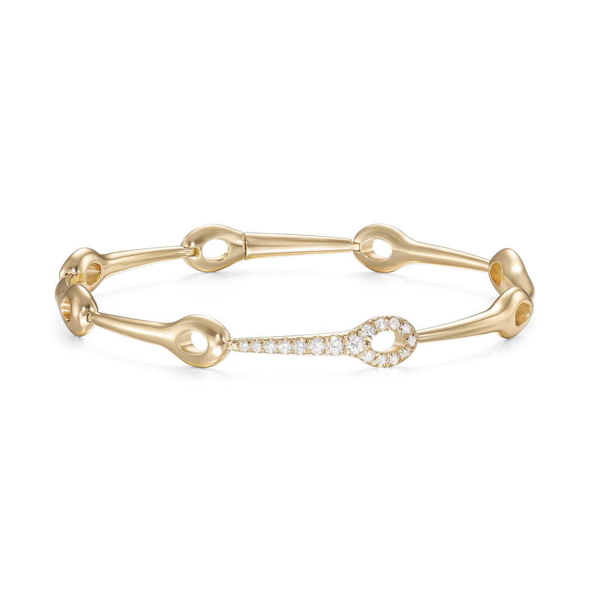 Melissa Kaye Lola Needle Link Bracelet