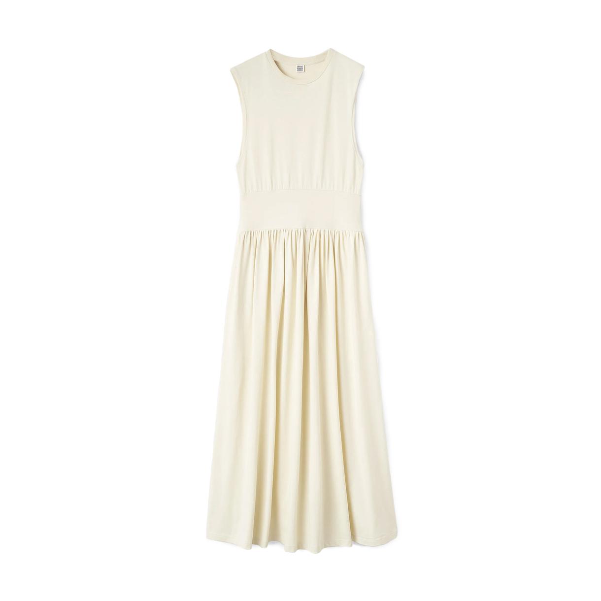 Toteme Sleeveless Cotton Tee Dress | goop