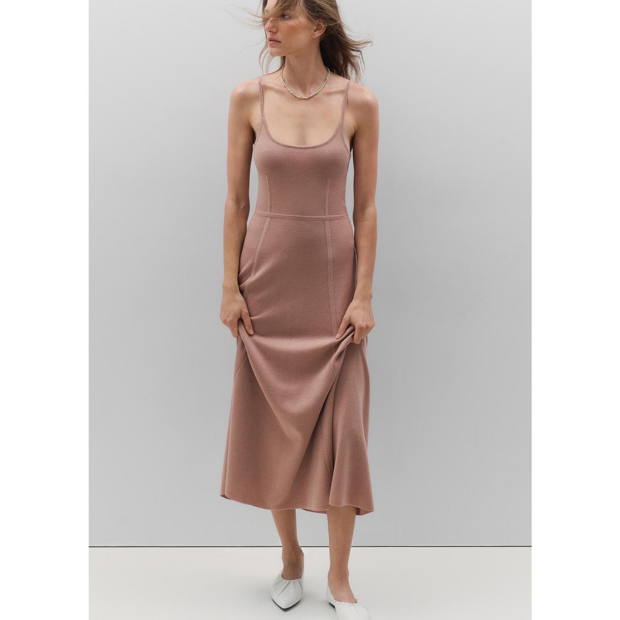 G. Label by goop Hoffman A-Line Midlength Sweaterdress