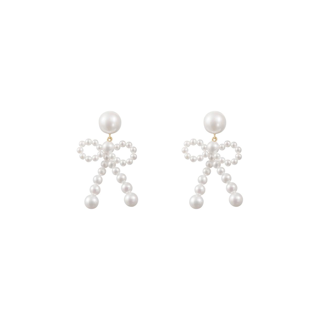 Sophie Bille Brahe Bow Earrings