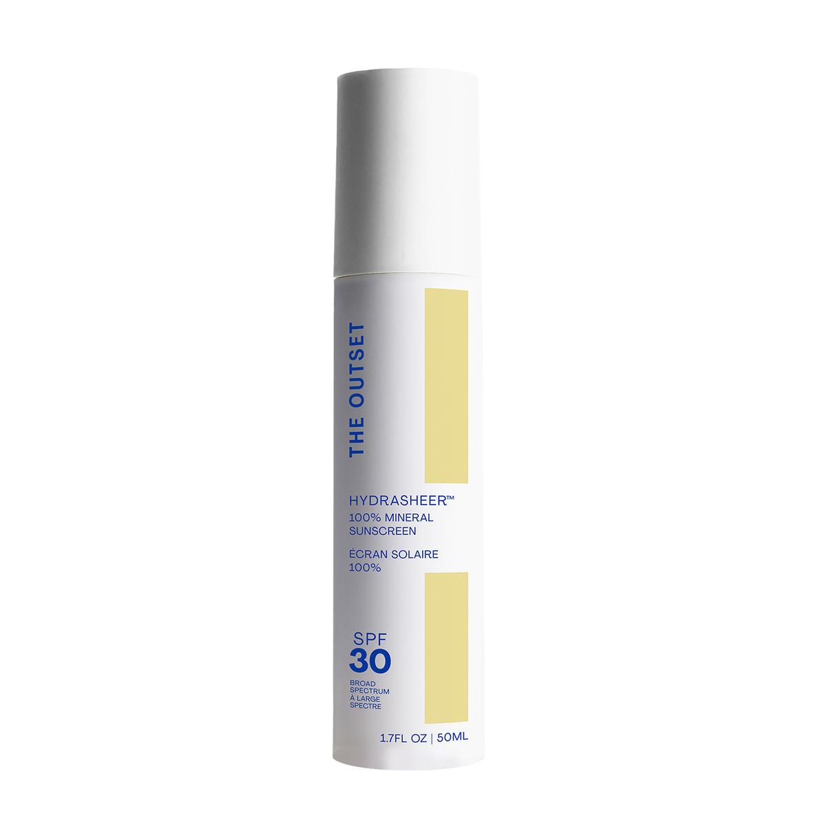The Outset Hydrasheer 100% Mineral Sunscreen