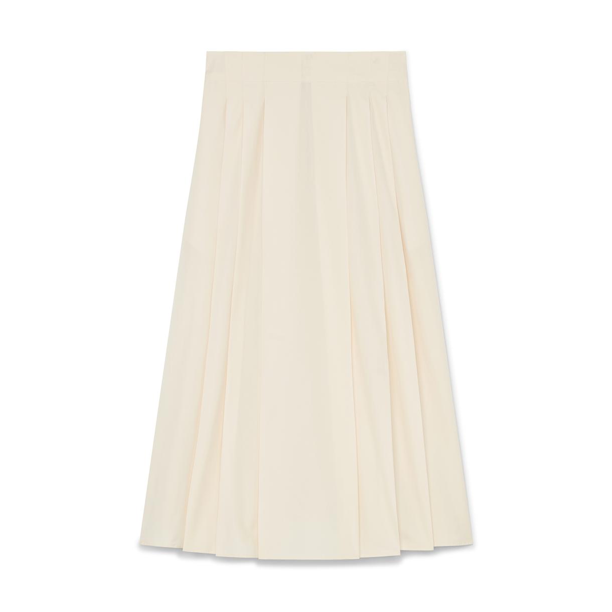 Maria McManus Pleat-Front Full Skirt