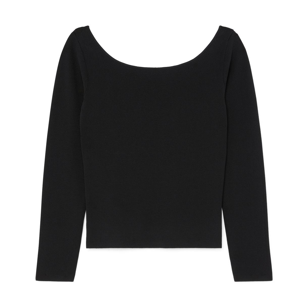 Róhe Off-the-Shoulder Knitted Top