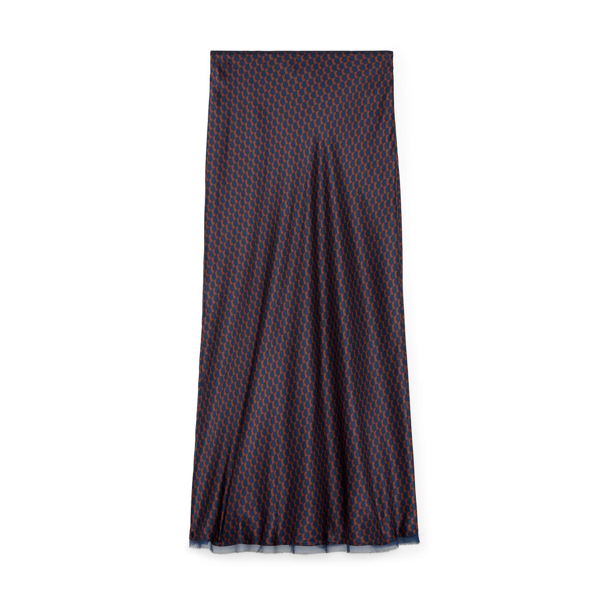 La Ligne Bias-Cut Silk Skirt