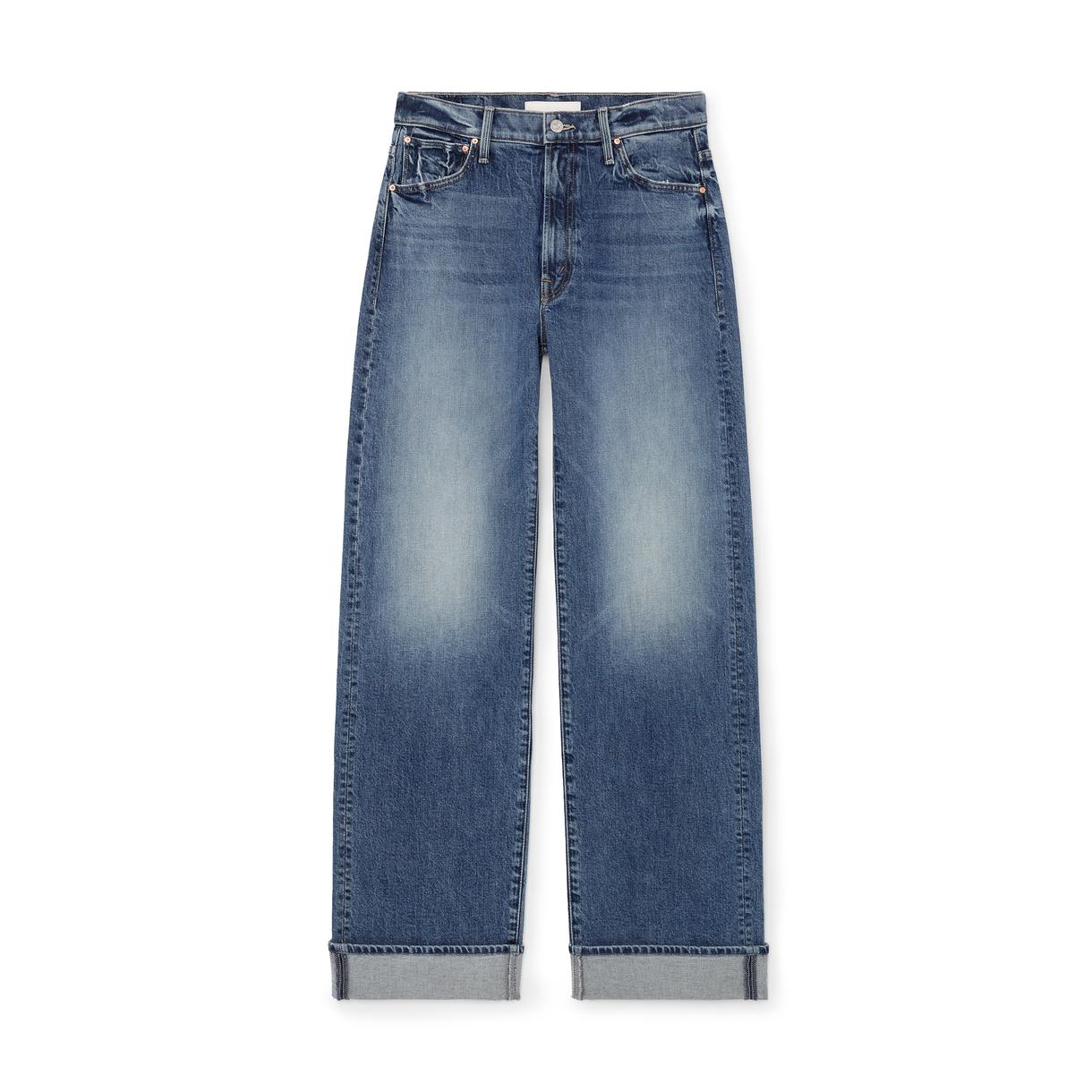 Mother Denim The Dodger Button Cuff Loose Straight Leg Jeans- Funk N Flair