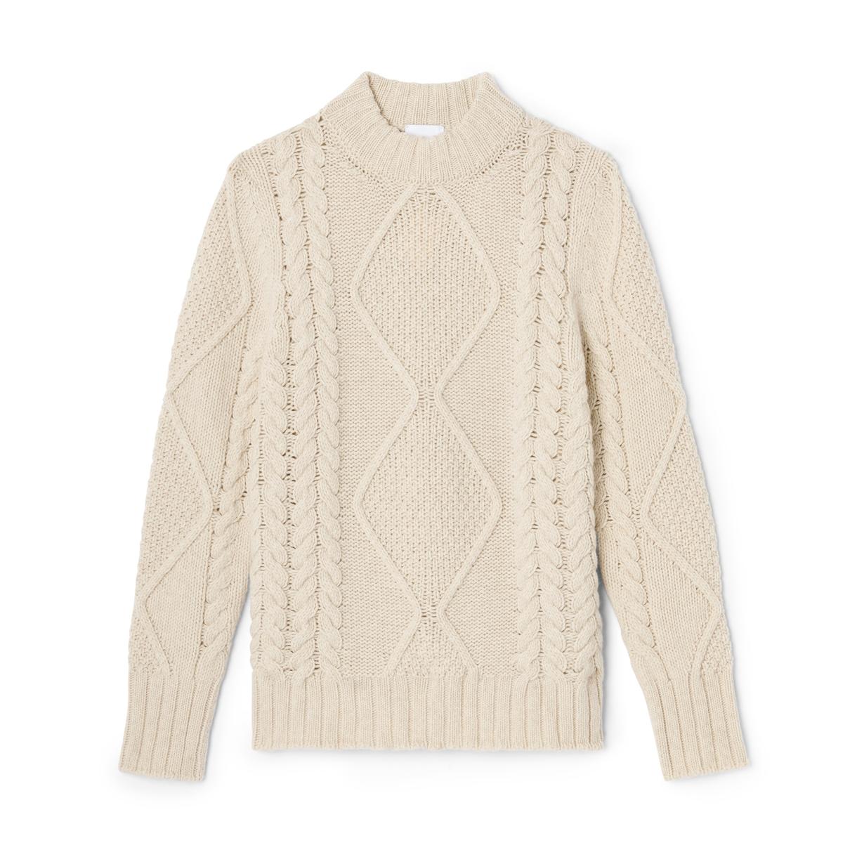 G. Label by goop Modern Cable Knit