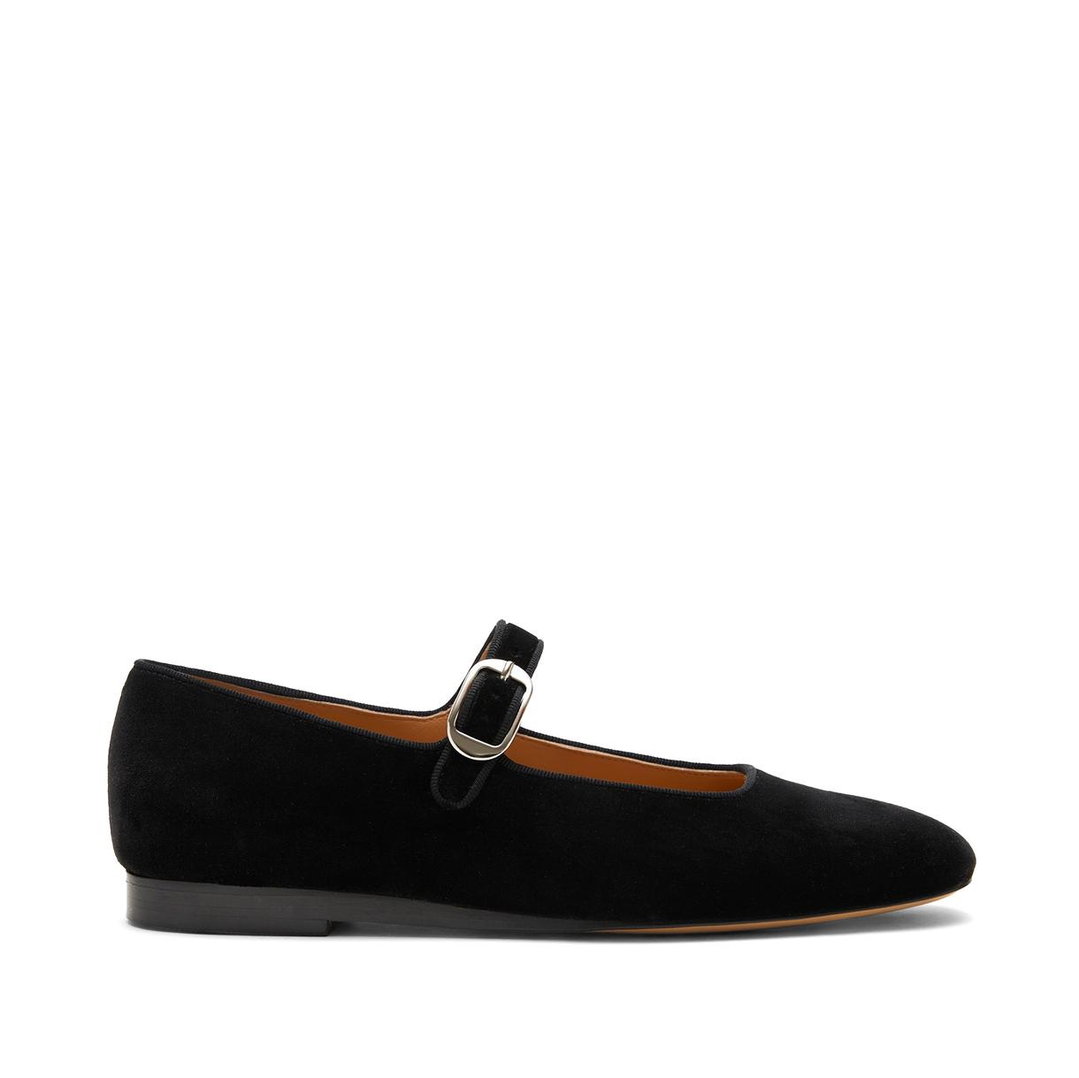 Le Monde Beryl Velvet Mary Janes
