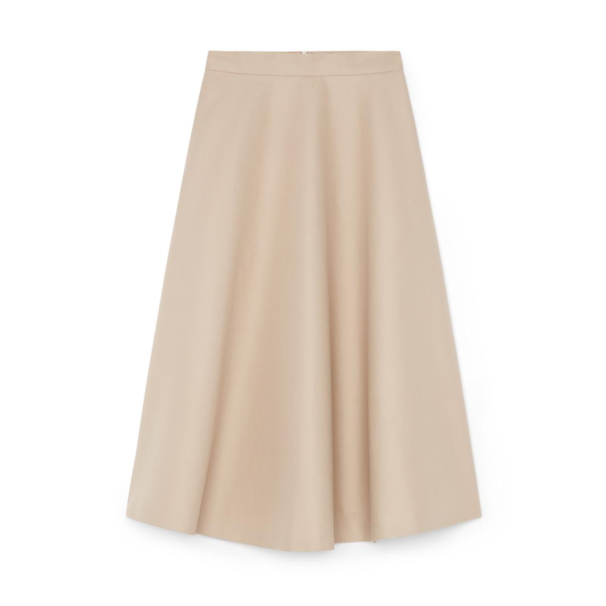 Róhe Voluminous A-Line Cotton Skirt