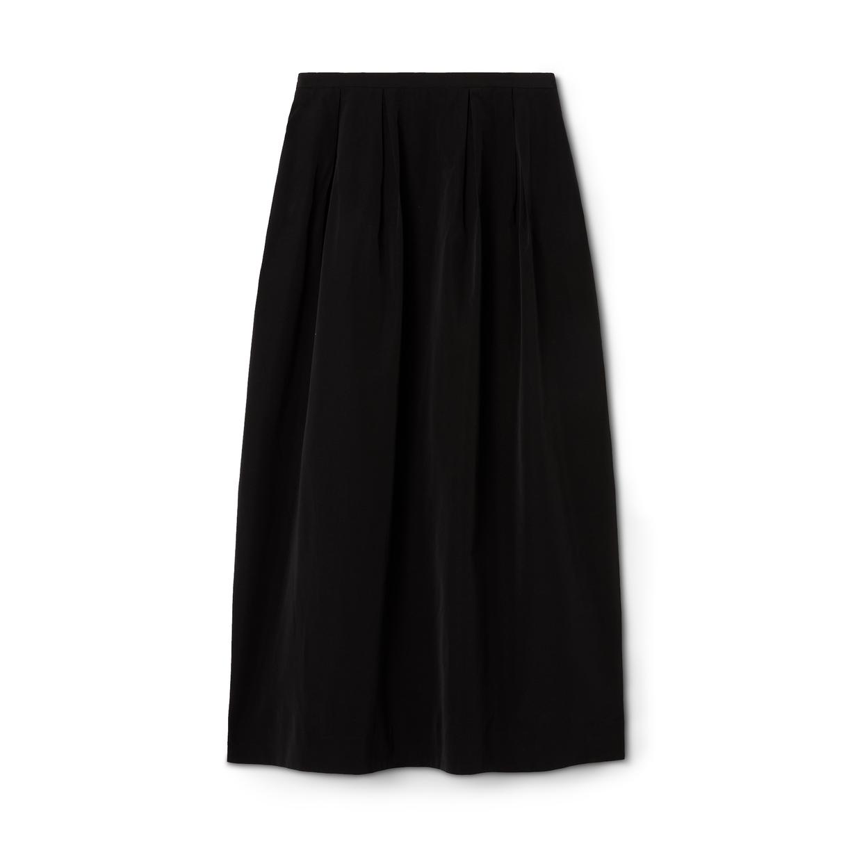 House of Dagmar Curved Pleated Skirt
