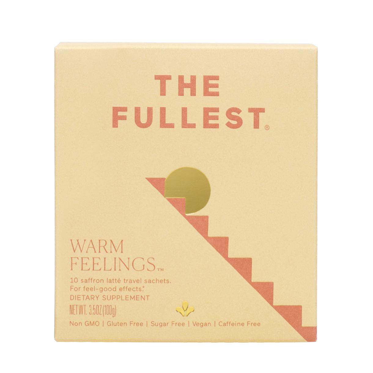 The Fullest Warm Feelings Saffron Latte
