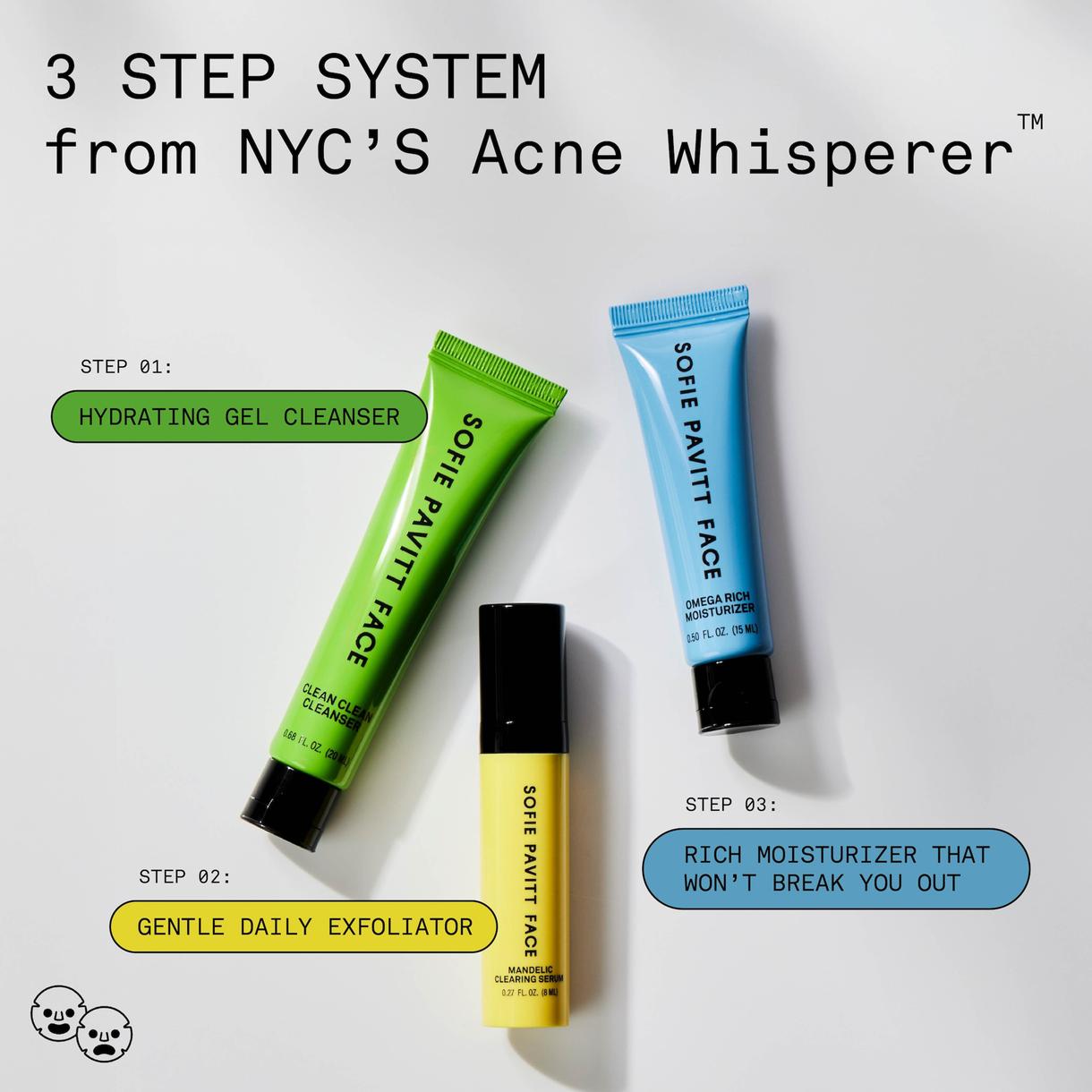 Sofie Pavitt Face Skin School: The Sofie Pavitt Mini System