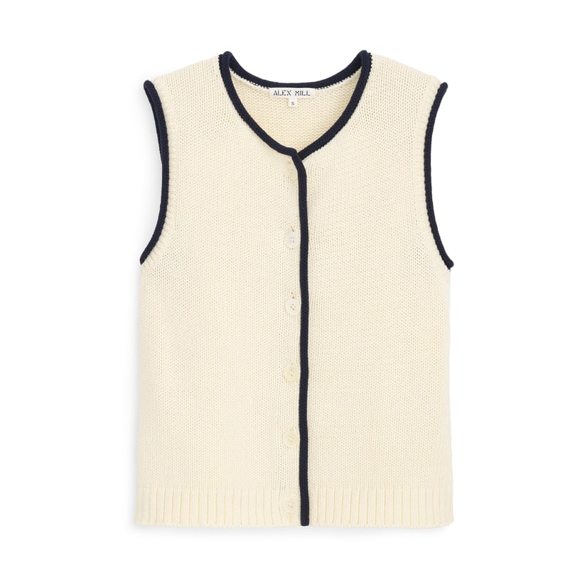トップス KIDILL Knit Vest CHUNKY KNIT VEST - Stone | ZARA United States